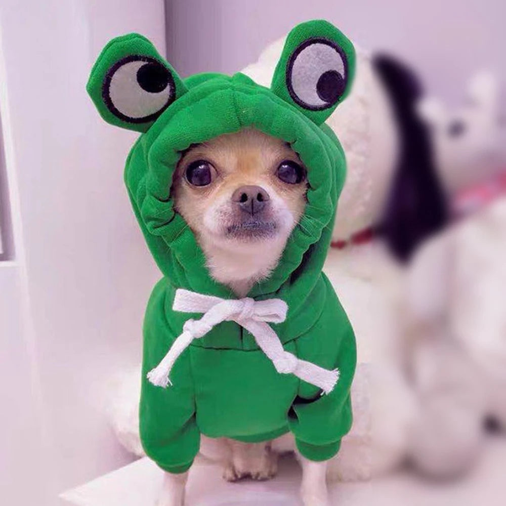 Fruit and Friends costume hoodie mix and match 3-pack for small dogs