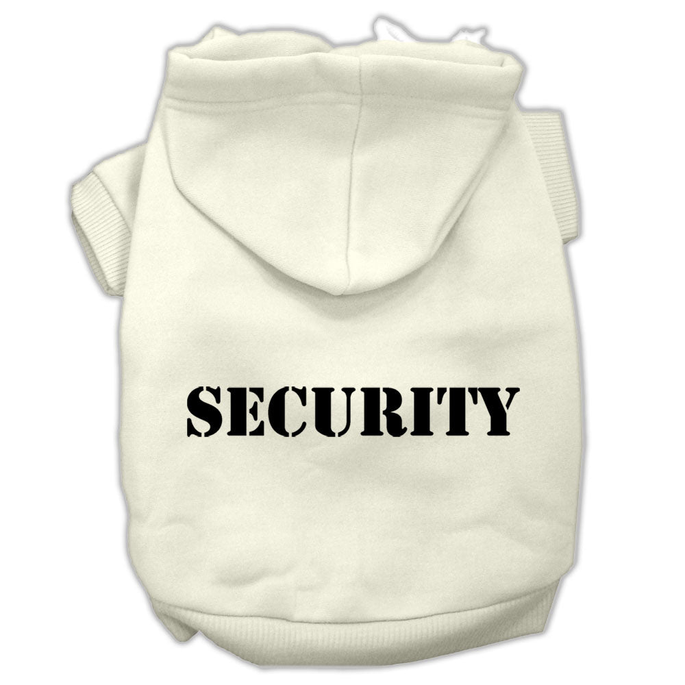 Security Pet Hoodie — Cream